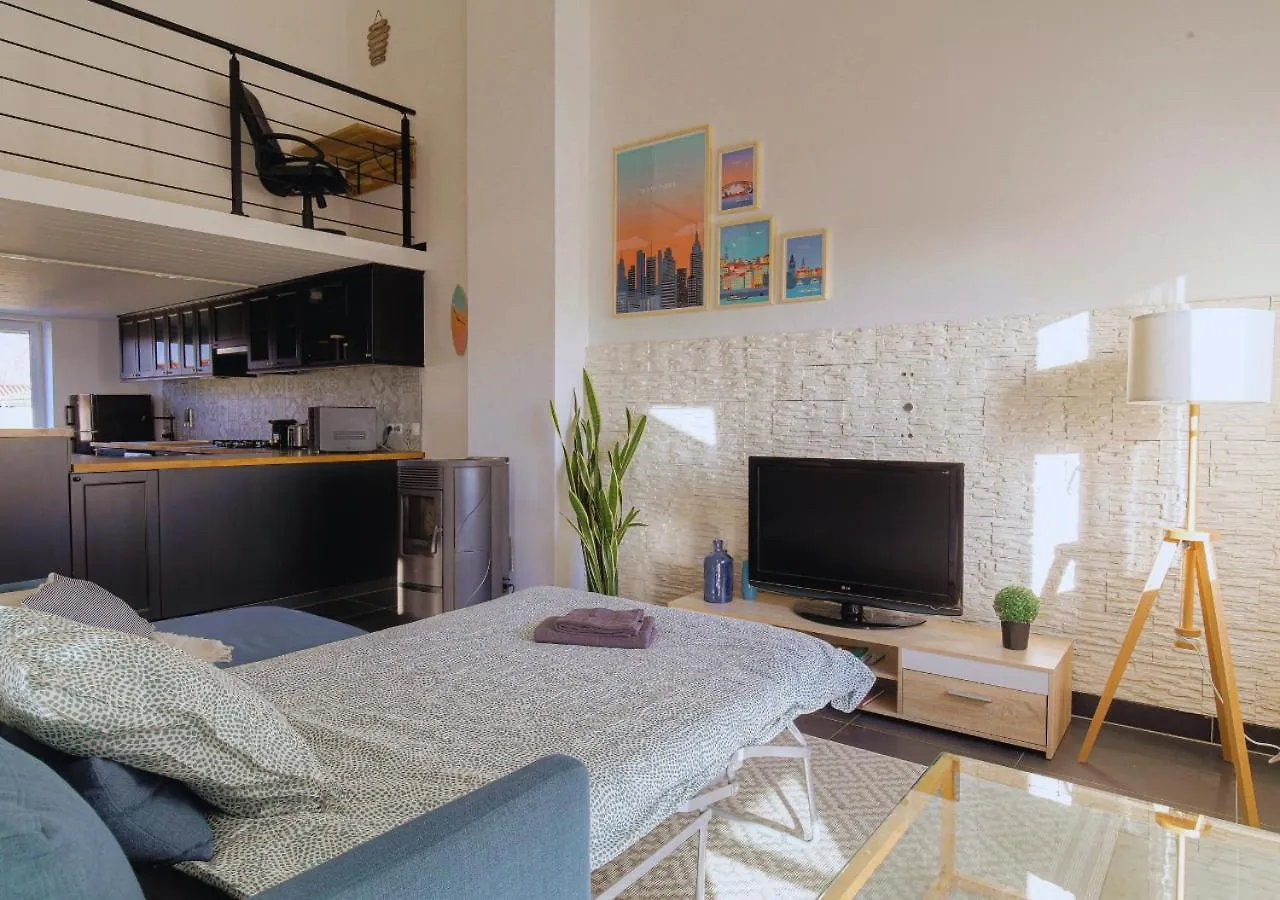 Duplex La Halte Trevoltienne - 2 Chambres Climatisee - 4 Lits Trevoux 0*,  France
